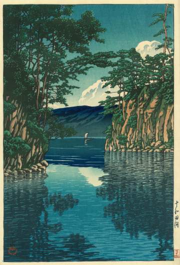 Kawase Hasui - Lake Towada thumbnail