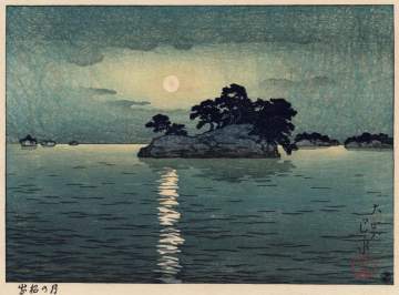 Kawase Hasui - Matsushima in Moonlight thumbnail
