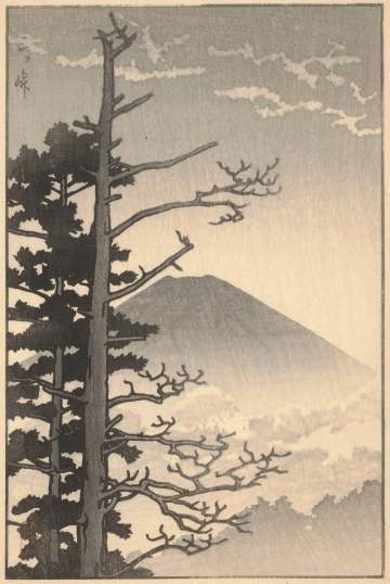 Kawase Hasui - Mount Fuji from Mitsutoge thumbnail