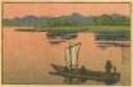 Kawase Hasui - River at Sunset thumbnail