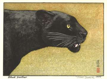 Toshi Yoshida “Black panther” 1987 thumbnail