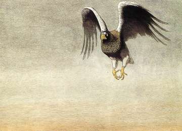 Toshi Yoshida “Flying Up (Eagle)” 1981 thumbnail