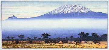 Toshi Yoshida “Kilimanjaro, Cloud” 1983 thumbnail