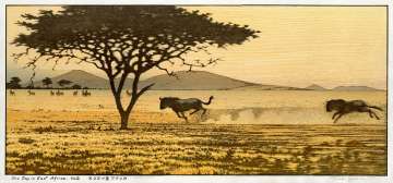 Toshi Yoshida “One Day in East Africa No. 2” 1991 thumbnail