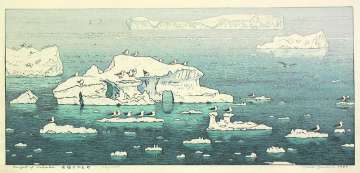 Toshi Yoshida “Sea Gull of Antarctic” 1987 thumbnail